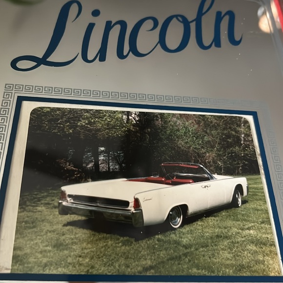 Vintage Mirrored Lincoln & Packard Motor Company Framed Car Ads - Picture 5 of 12